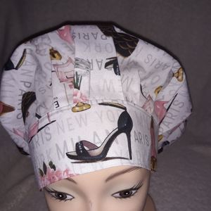 Scrub cap and mask set